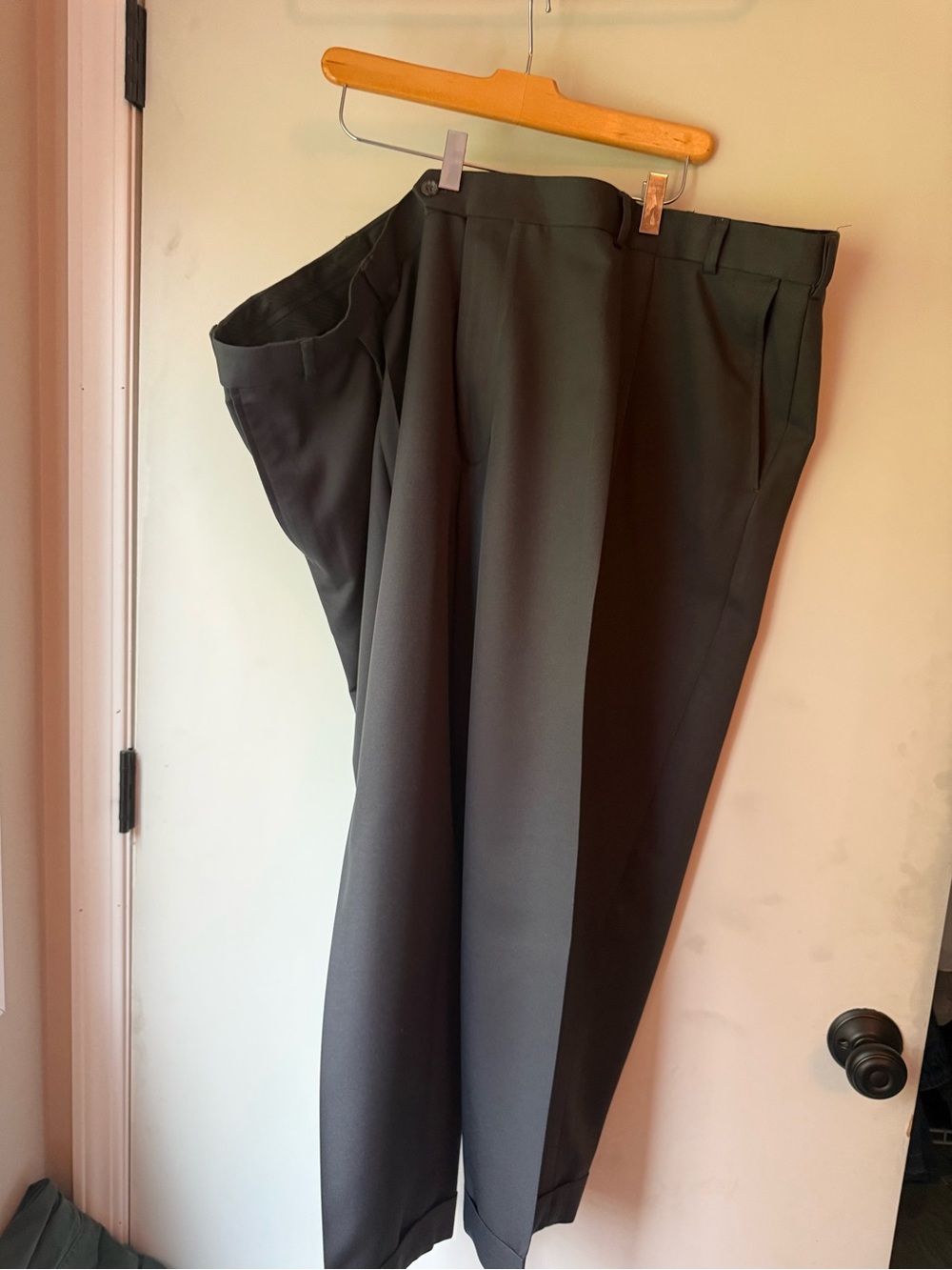 George Men's Black Dress Pants